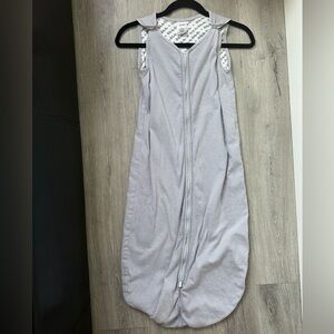 Baby Deedee Gray Cotton Sleep Sack